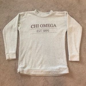 Wooly Threads Chi Omega sweatshirt